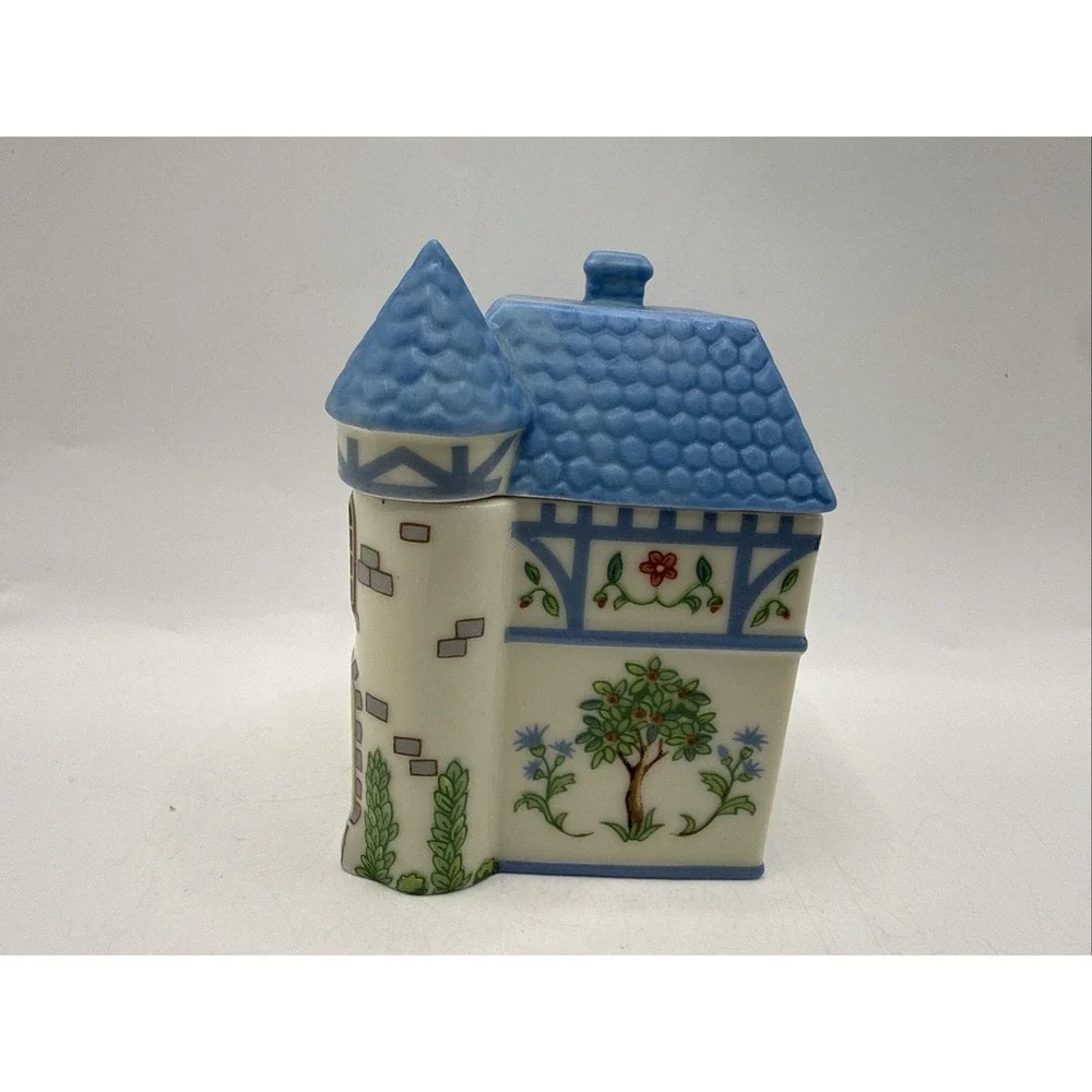 Lenox CANTERBURY CROSSING Spice Village Jar BASIL No Chips
